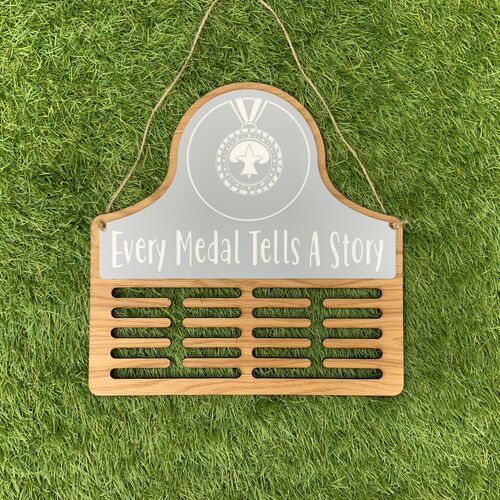 Customised Medal Hanger | Custom Medal Display Rack With picture