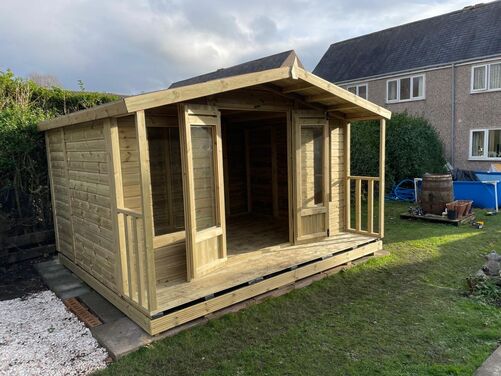 #SHA035 12x10 Apex Summer House