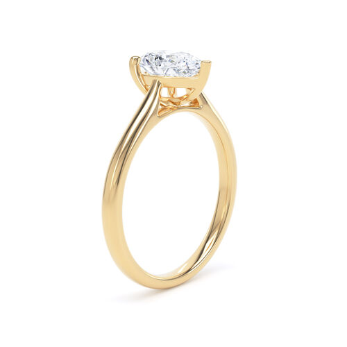 Pear shape solitaire