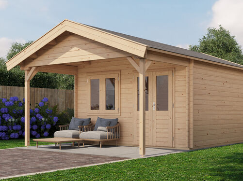 400cm x 400cm + 200cm Front Canopy