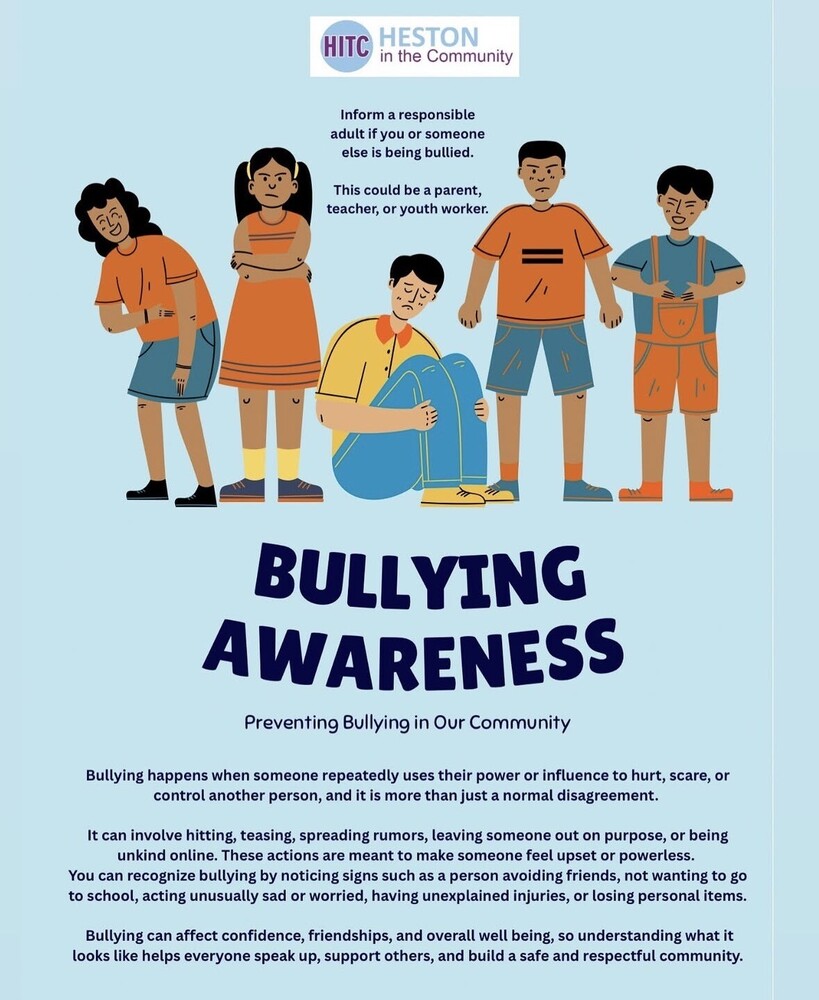 Bullying awareness  | Heston In The Community 