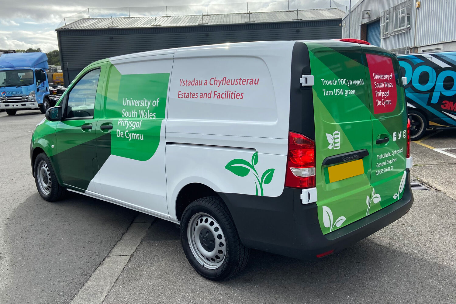 University Of South Wales - 2x Mercedes eVito