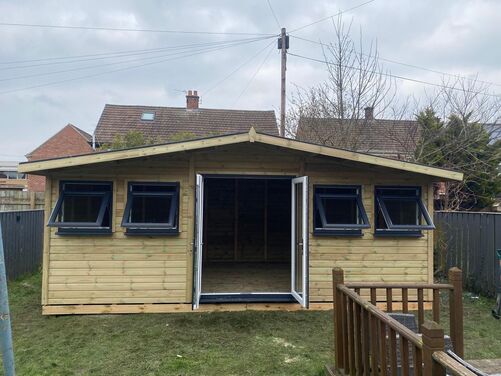 #PVC058 20x12 Apex Summer House