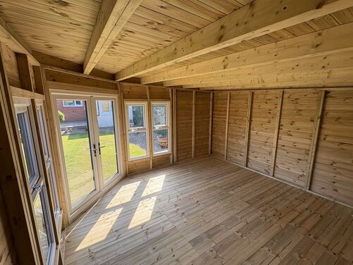 14x14 Corner Summer House
