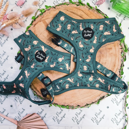 Pet Pooch Wild Bunnies Harness X Small