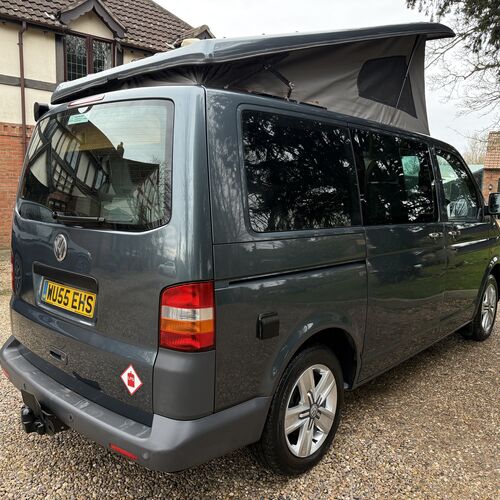 55reg VW Transporter T5 130 TDi SWB AUTOMATIC JAS Camper Van PRO Conversion
