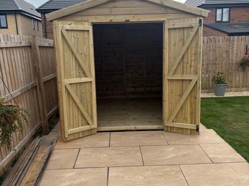 10x8 Apex Storage Shed