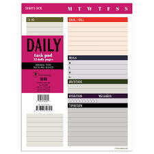 Daily Bold Task Pad