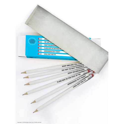 Motivational Pencil Set 1 - Gift Boxed