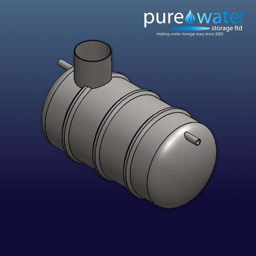 PU-R-5000-HVY Underground Rainwater Harvesting Tank 5000L (Heavy Duty)