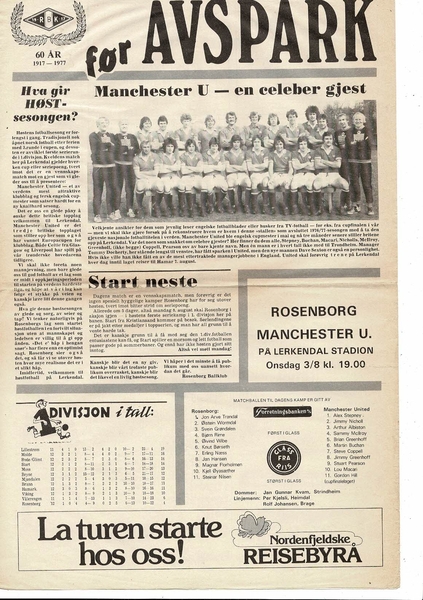 Many Football Programmes listed today