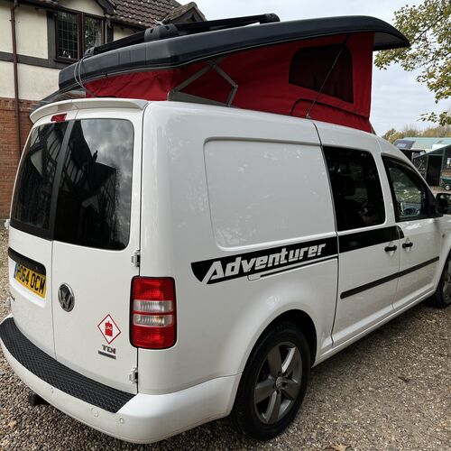 2014 (64)reg VW Caddy 1.6TDi Camper Van 2 Berth - Pro Conversion - High Spec