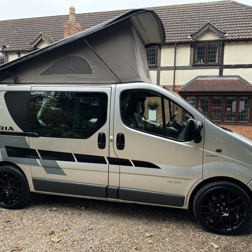 2006 Adria 3Way Camper Van 4 Berth LHD Silver Renault Trafic - 1 Family Owner from new!