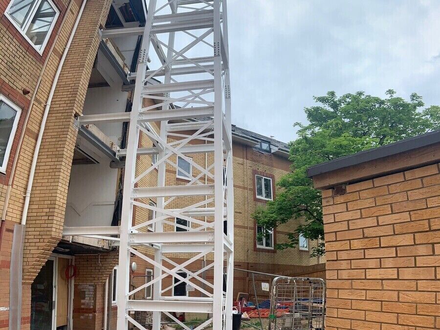 Lift Shaft Steelwork