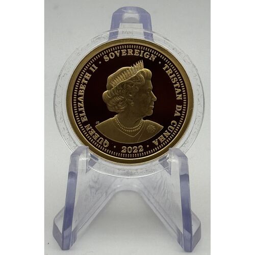 2022 QE11 gold proof full sovereign