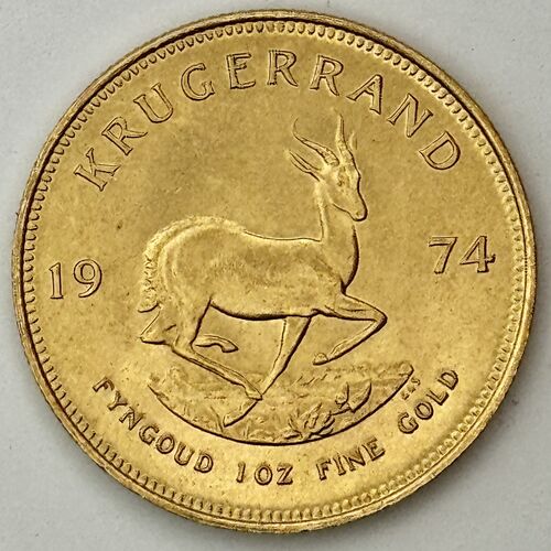 1974 Gold 1 ounce Krugerrand