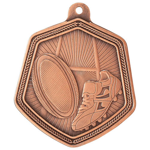 Falcon Rugby Medal Bronze