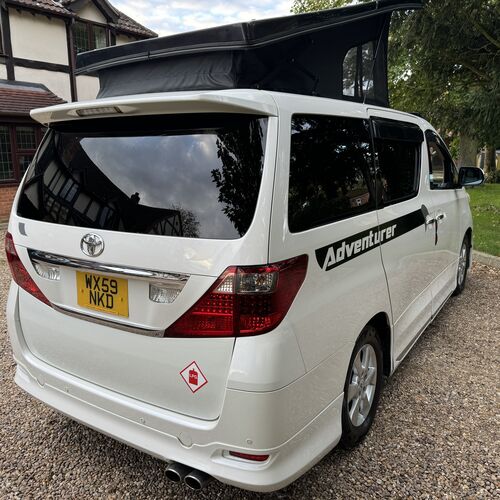 2010 Toyota Alphard 2.4 Petrol Auto Camper Van - Pro Conversion