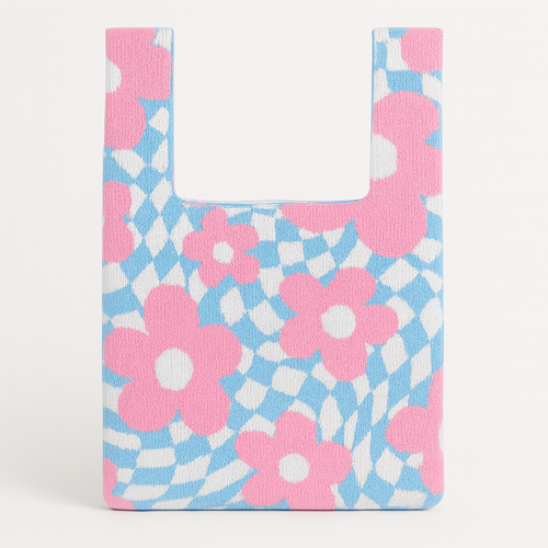 Bloom Swirl knitted Bag