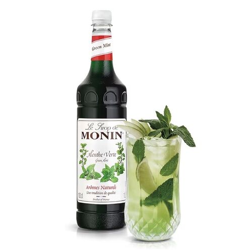 Green Mint Syrup by Monin - 1 Litre