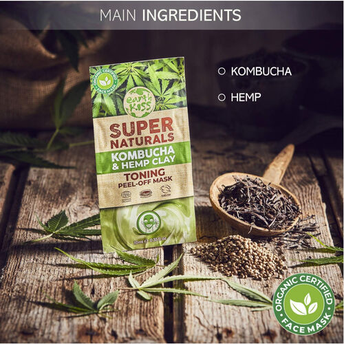 Montagne Jeunesse Supernaturals Kombucha & Hemp Clay Peel-Off Face Mask
