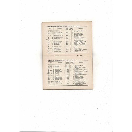 Tottenham Hotspur Football Handbook 1958/59