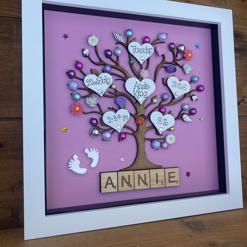 New Baby ( hearts & stars )