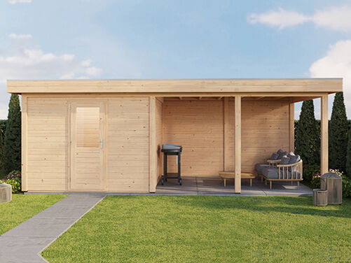 300cm x 300cm + 400cm Veranda