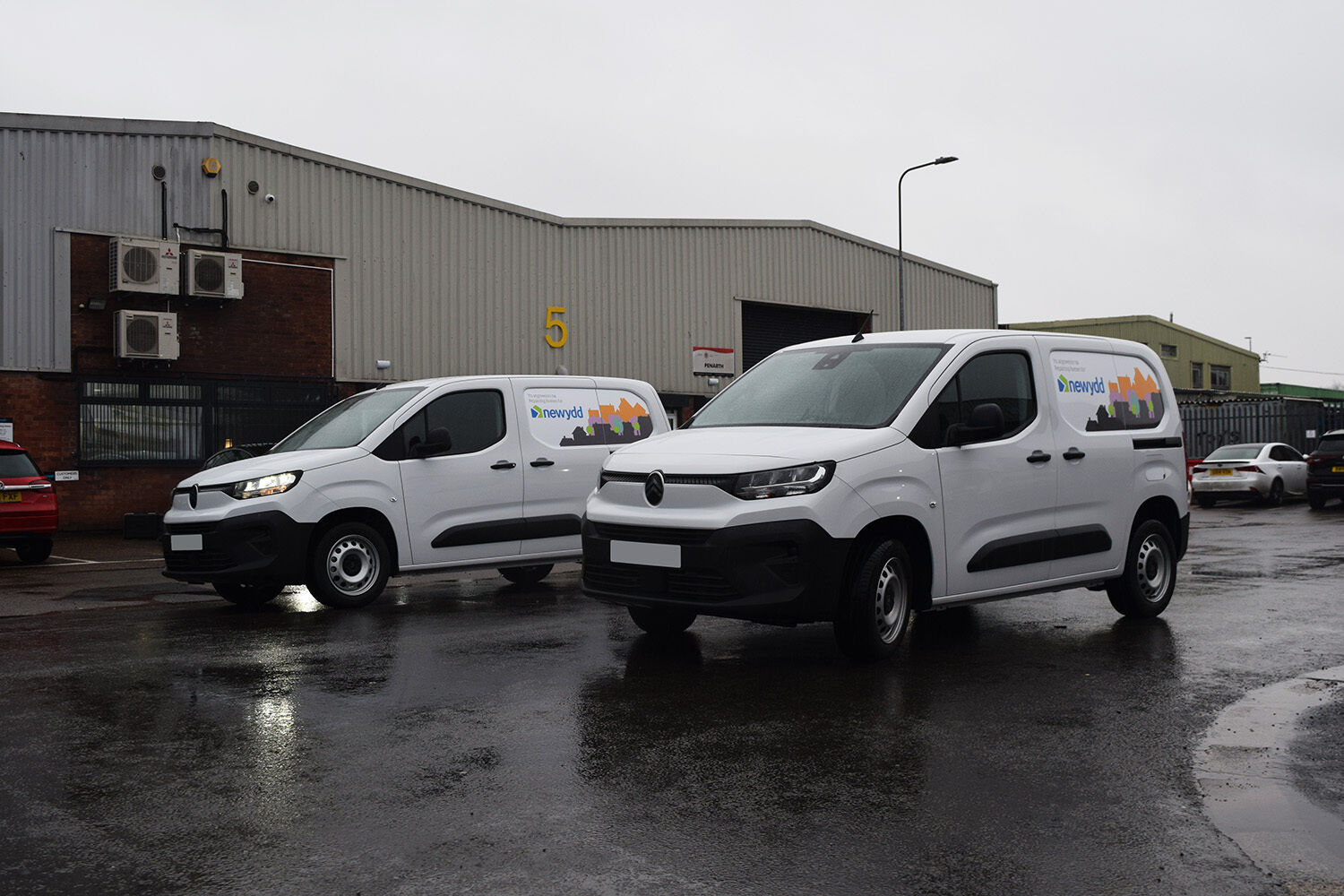 Newydd - 4x Citroen Berlingo