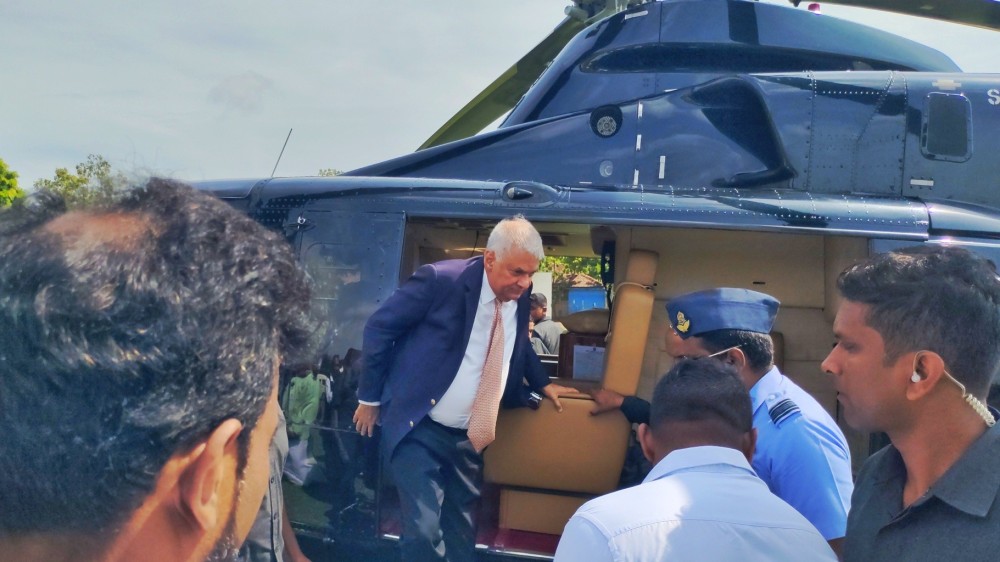 பெண்கள் சுகாதாரப் பிரிவு கிளிநொச்சி வைத்தியசாலையில் ஜனாதிபதியால் திறந்து வைக்கப்பட்டது