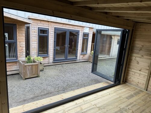 #BF002 14x8 Pent Summer House