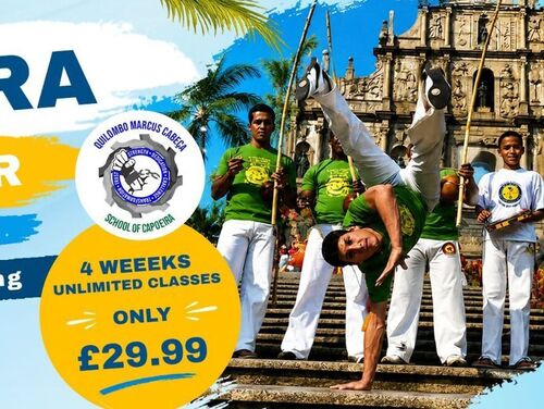 Kick Start 2026 with CAPOEIRA - FREE TASTER CLASS or 4 WEEKS OF CLASSES for £29.99