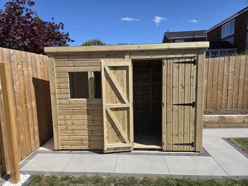 10x6 Pent Storage Shed