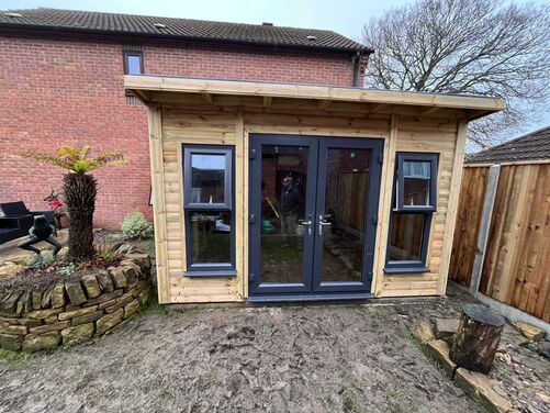 12x10 Apex Summer House