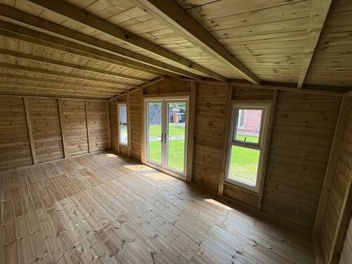 #PVC005 20x10 Apex Summer House