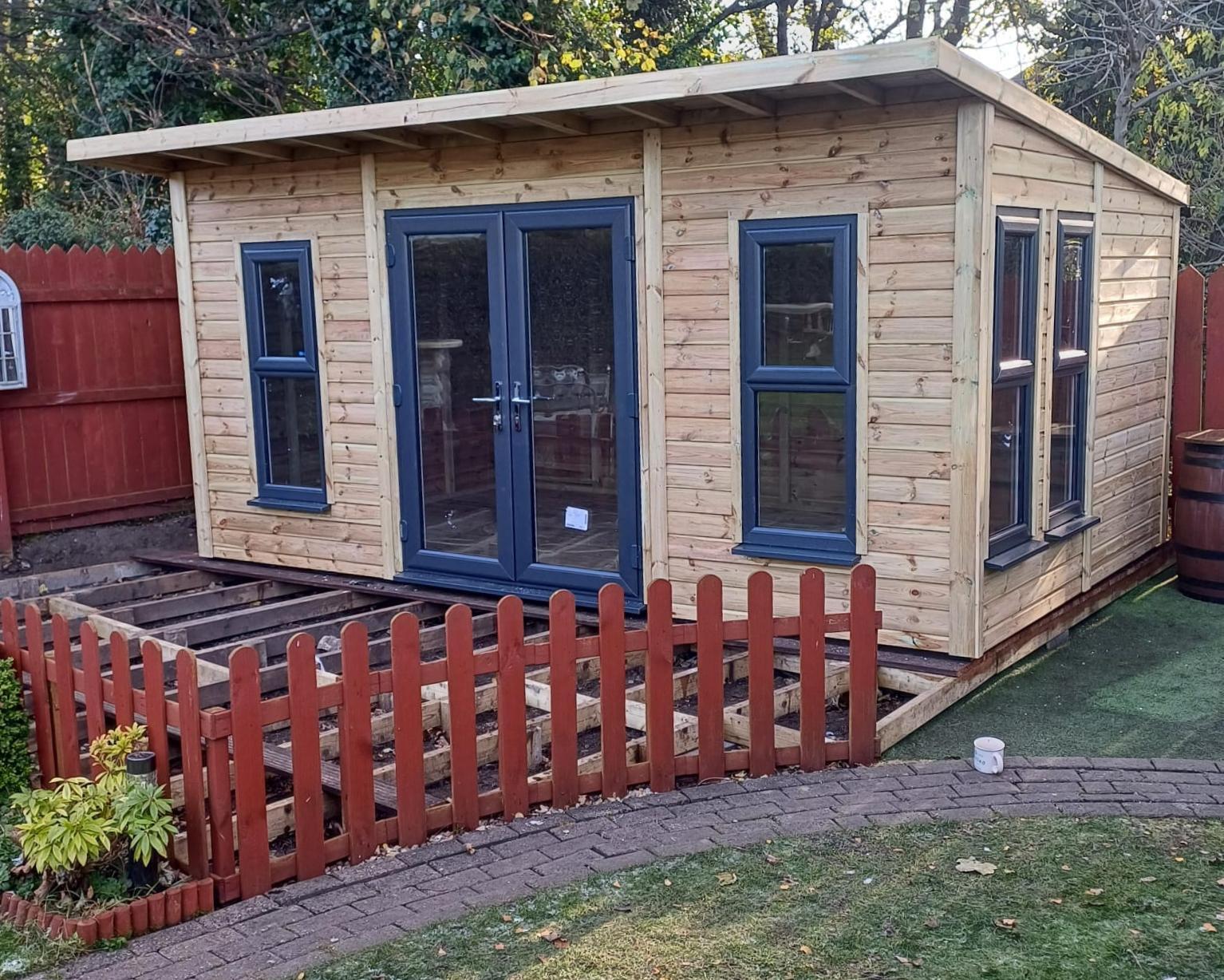 16x10 Pent Summer House | Northern Garden Sheds | Sheds Newcastle