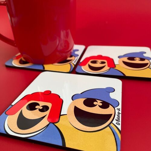 'Happy' Coaster