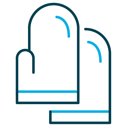 OVEN GLOVE (PAIR) LH