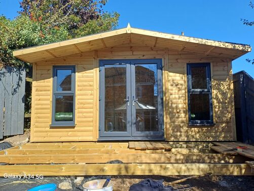 #PVC061 16x10 Apex Summer House