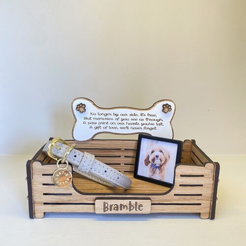 Dog Memorial Basket