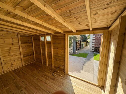 14x8 Pent Storage Shed