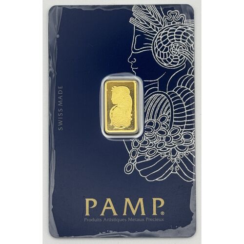 Pamp Suisse 2.5 gram pure gold bar