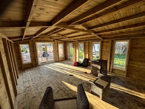 #PVC055 20x14 Apex Summer House