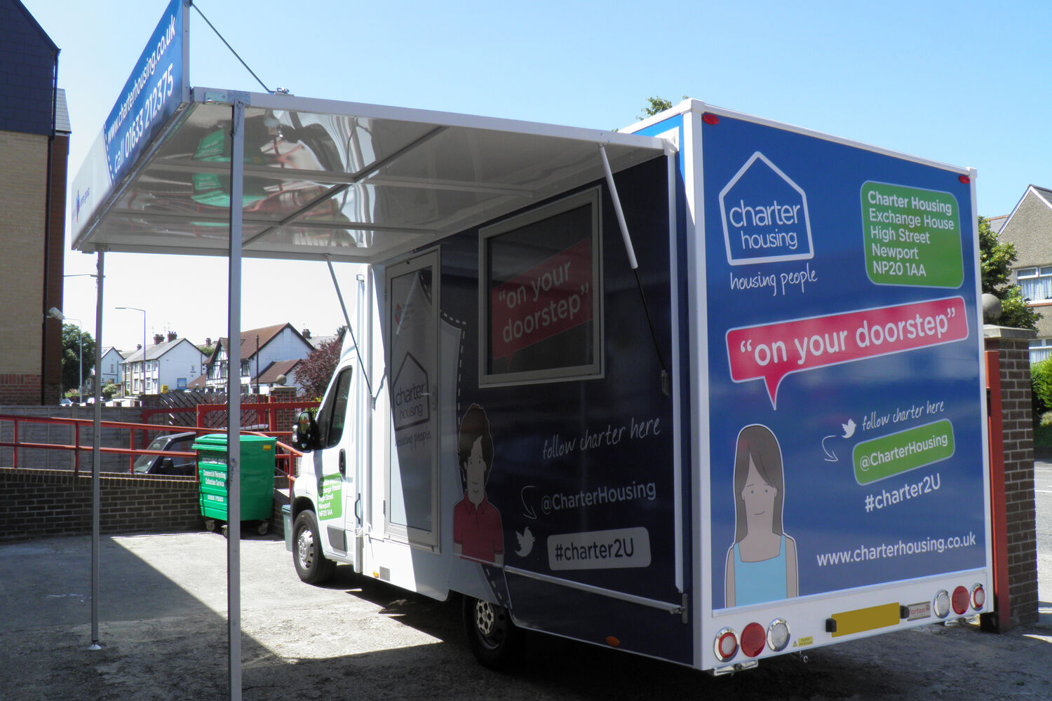 Pobl Group - Citroen Relay Cab Exhibition Trailer