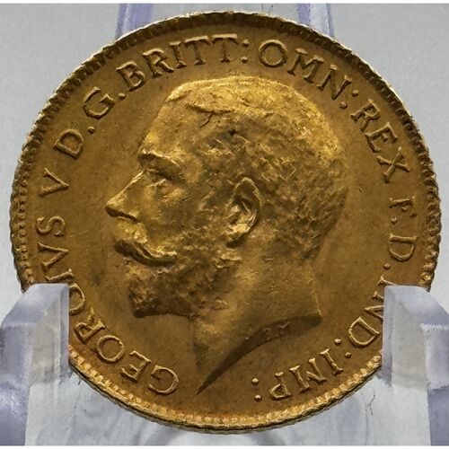 1914 King George gold half sovereign