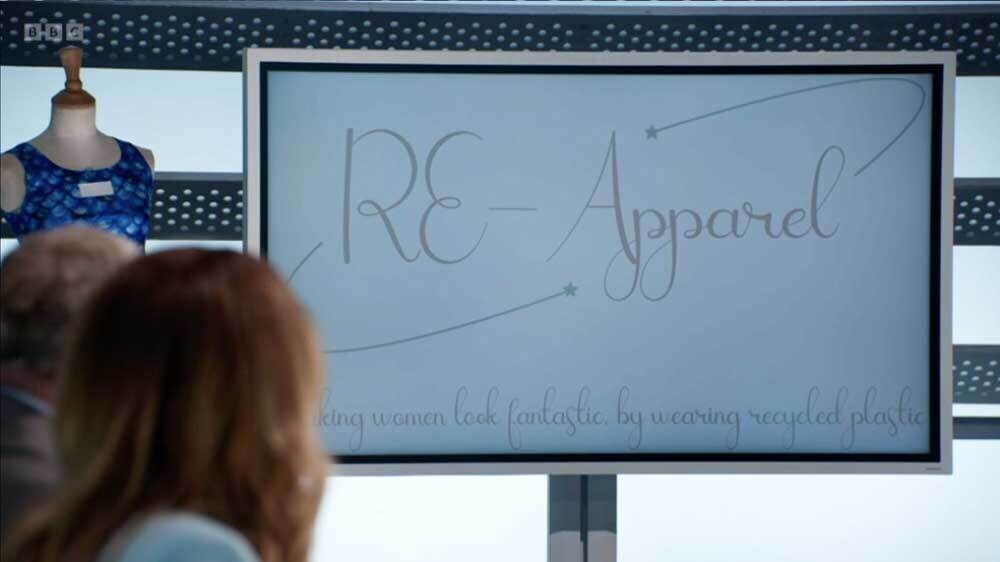 The Apprentice logo challenge - s19 ep10 sustainable fashion