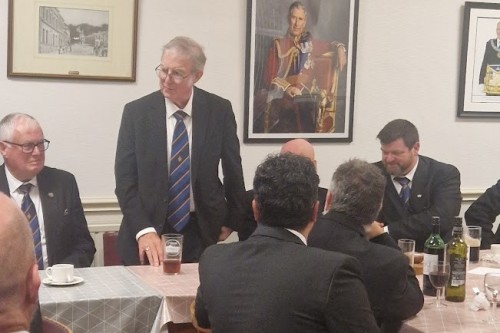 50 Years of Freemasonry for Richard Edwin Martin | Provincial Grand Lodge of Cornwall | How to become a Freemason in Cornwall | Freemasonry lodges near me Cornwall  | What is Freemasonry in Cornwall UK