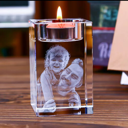 The 3D Bute 8x6x6cm Tea Light/Candle Holder