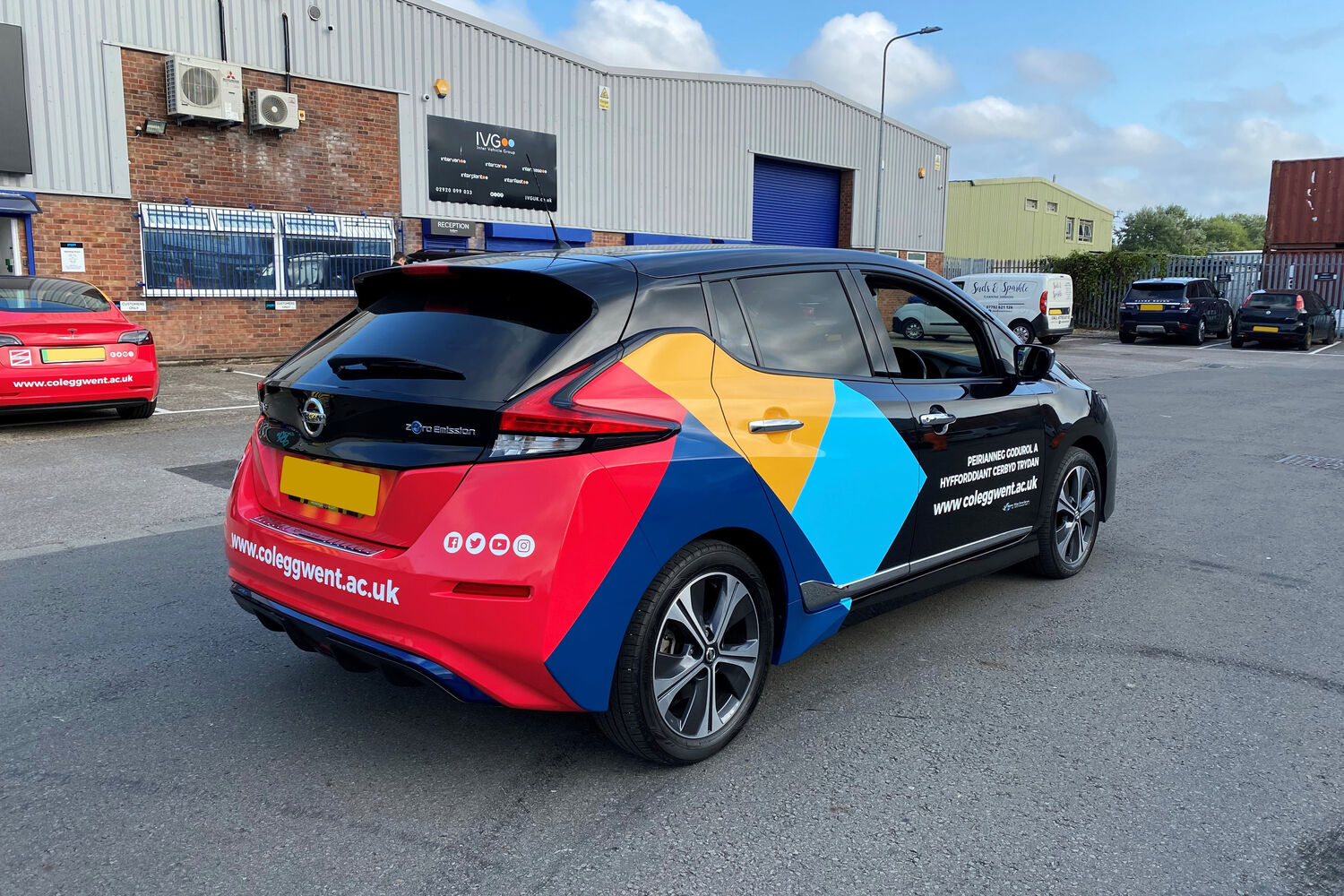 Coleg Gwent - Nissan Leaf