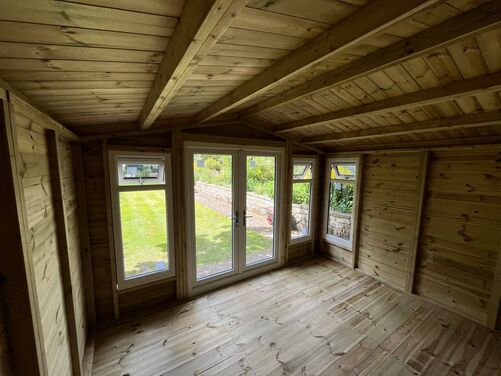 12x10 Apex Summer House
